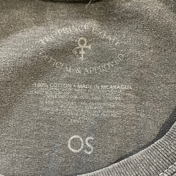 Vintage Prince Purple Rain Cut Off Sleeveless One Size T Shirt - Picture 5 of 5